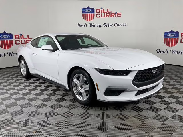 2026 Oxford White Ford Mustang EcoBoost RWD Coupe