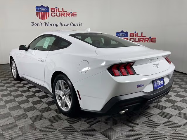 2026 Oxford White Ford Mustang EcoBoost RWD Coupe