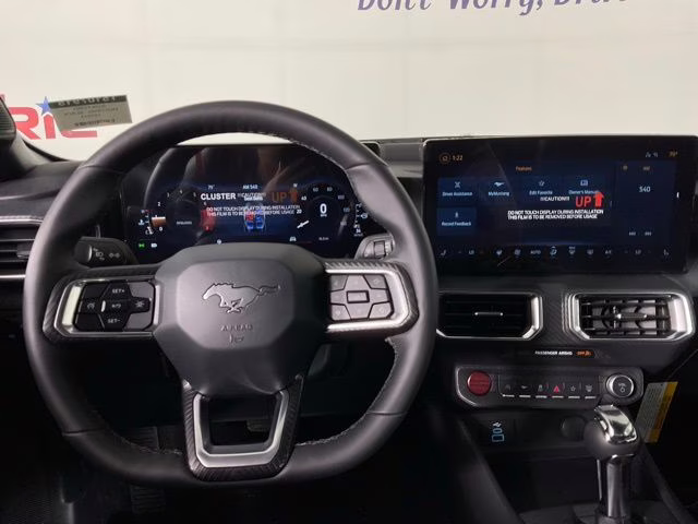 2026 Shadow Black Ford Mustang EcoBoost Premium RWD Coupe