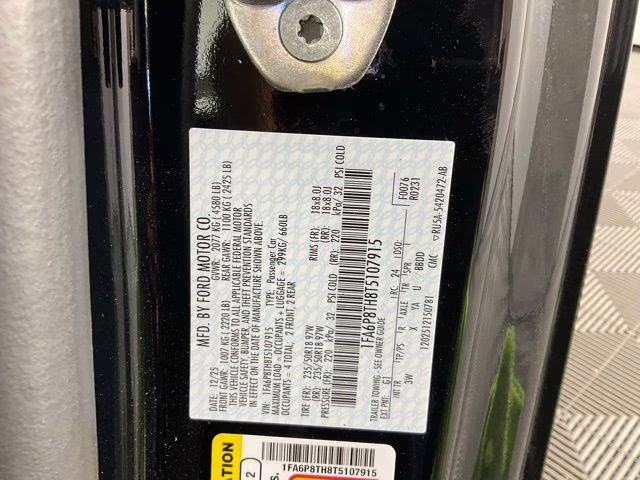 2026 Shadow Black Ford Mustang EcoBoost Premium RWD Coupe