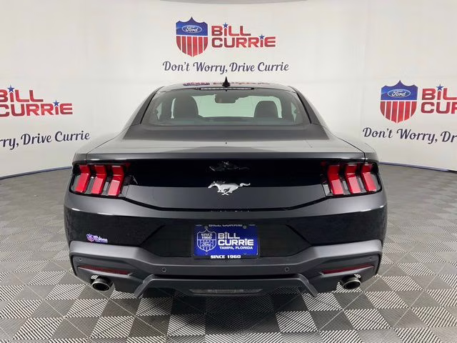 2026 Shadow Black Ford Mustang EcoBoost Premium RWD Coupe