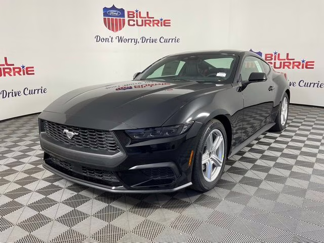 2026 Shadow Black Ford Mustang EcoBoost Premium RWD Coupe