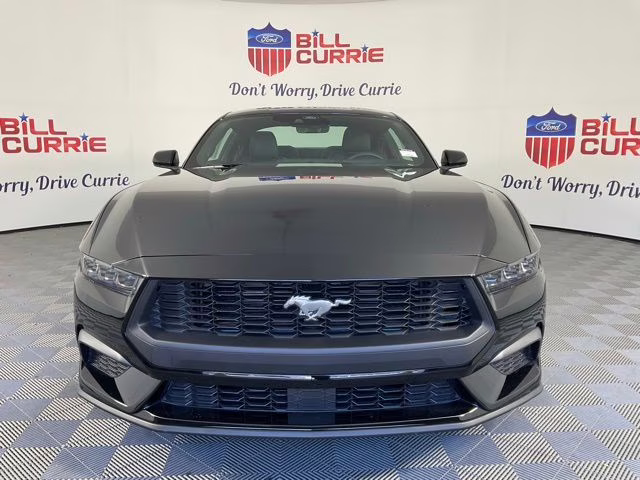 2026 Shadow Black Ford Mustang EcoBoost Premium RWD Coupe