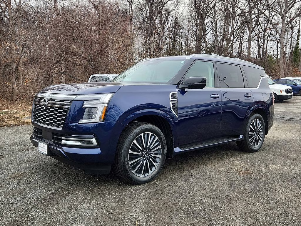 2026 Deep Ocean Blue Pearl Nissan Armada Platinum Reserve 4X4 SUV