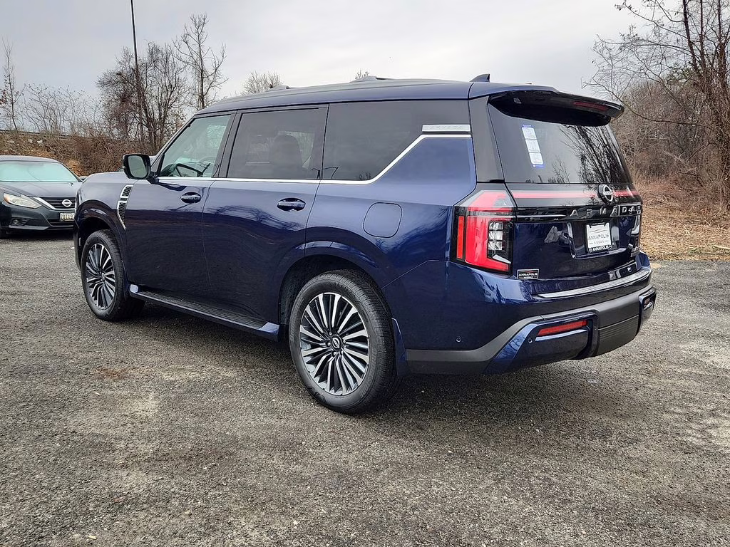 2026 Deep Ocean Blue Pearl Nissan Armada Platinum Reserve 4X4 SUV