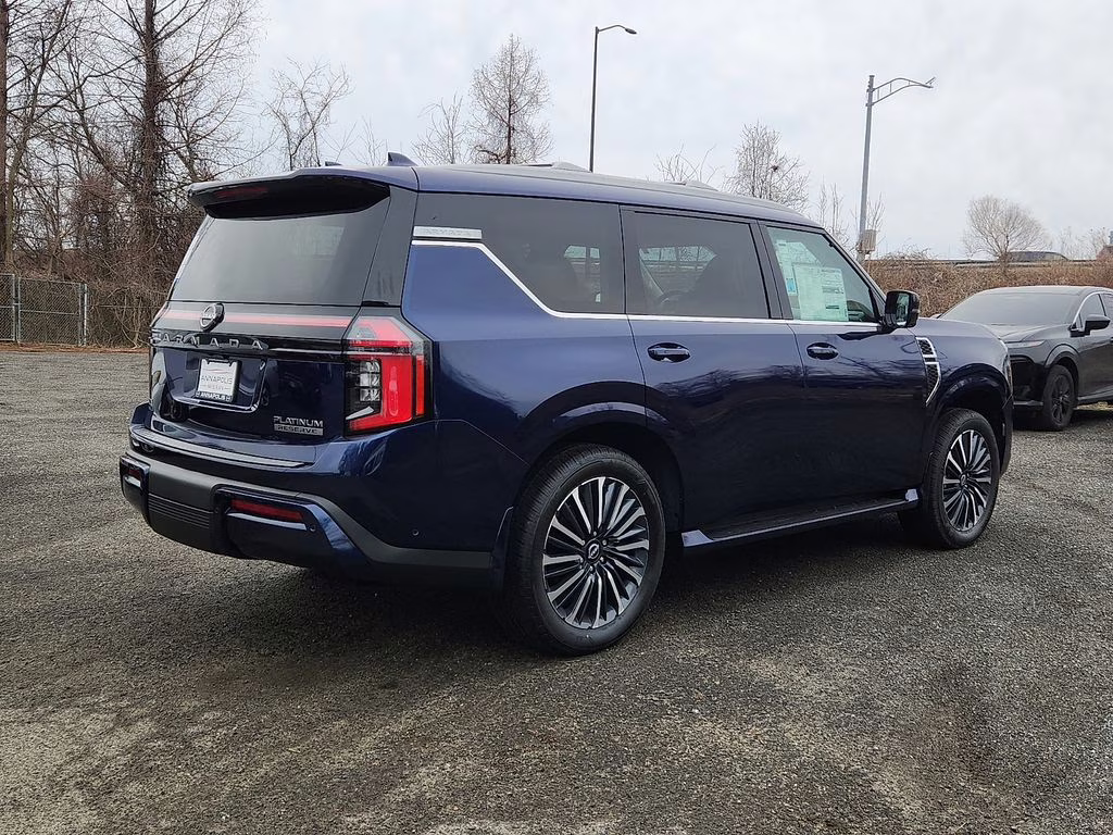2026 Deep Ocean Blue Pearl Nissan Armada Platinum Reserve 4X4 SUV