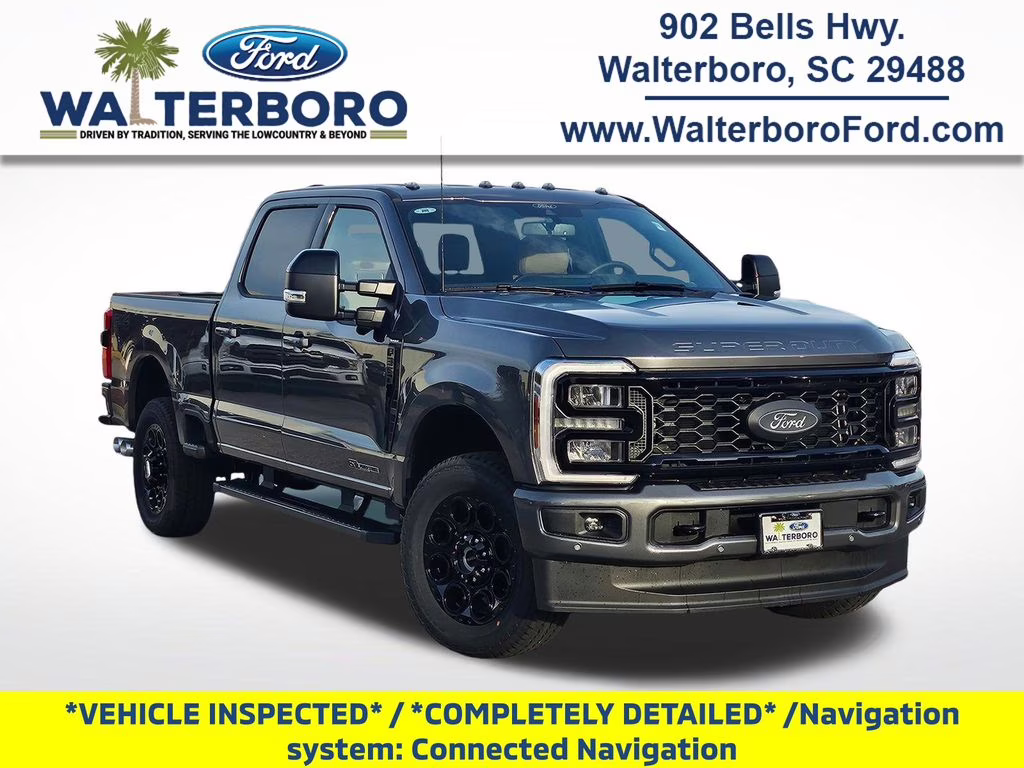 2026 Carbonized Gray Metallic Ford Super Duty F-350 SRW Lariat 4X4 Truck