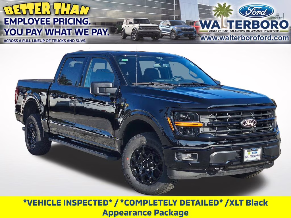 2026 Agate Black Metallic Ford F-150 XLT 4X4 Truck