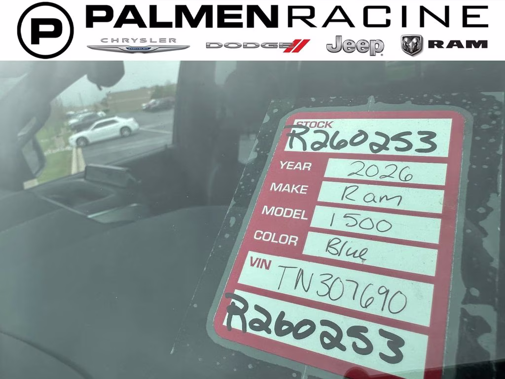 2026 Forged Blue Metallic Ram 1500 RHO 4X4 Truck