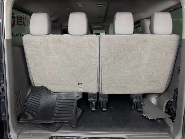 2017 Super Black Nissan NV Passenger S RWD Van