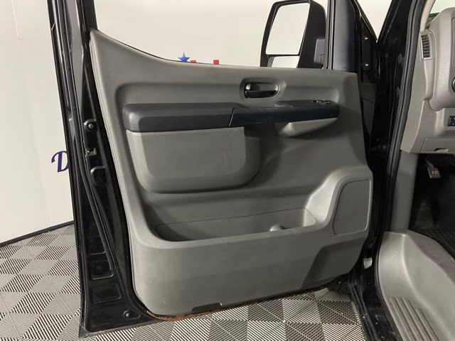 2017 Super Black Nissan NV Passenger S RWD Van