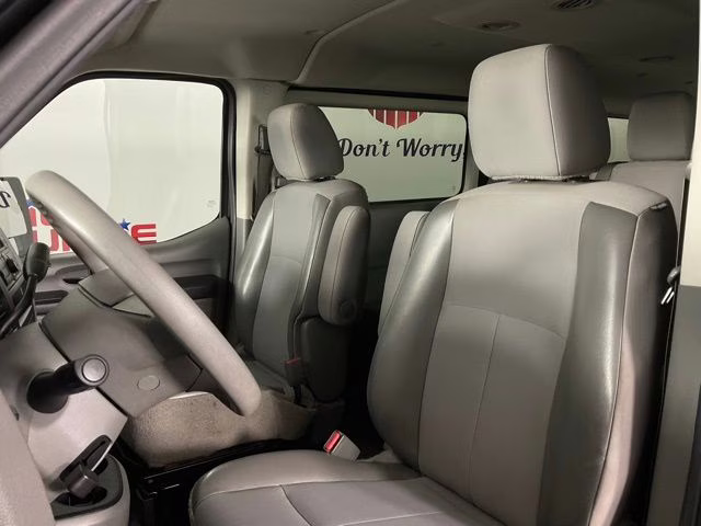 2017 Super Black Nissan NV Passenger S RWD Van