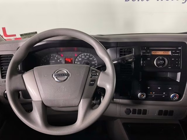 2017 Super Black Nissan NV Passenger S RWD Van