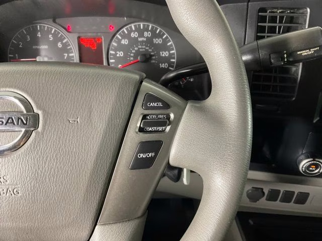 2017 Super Black Nissan NV Passenger S RWD Van