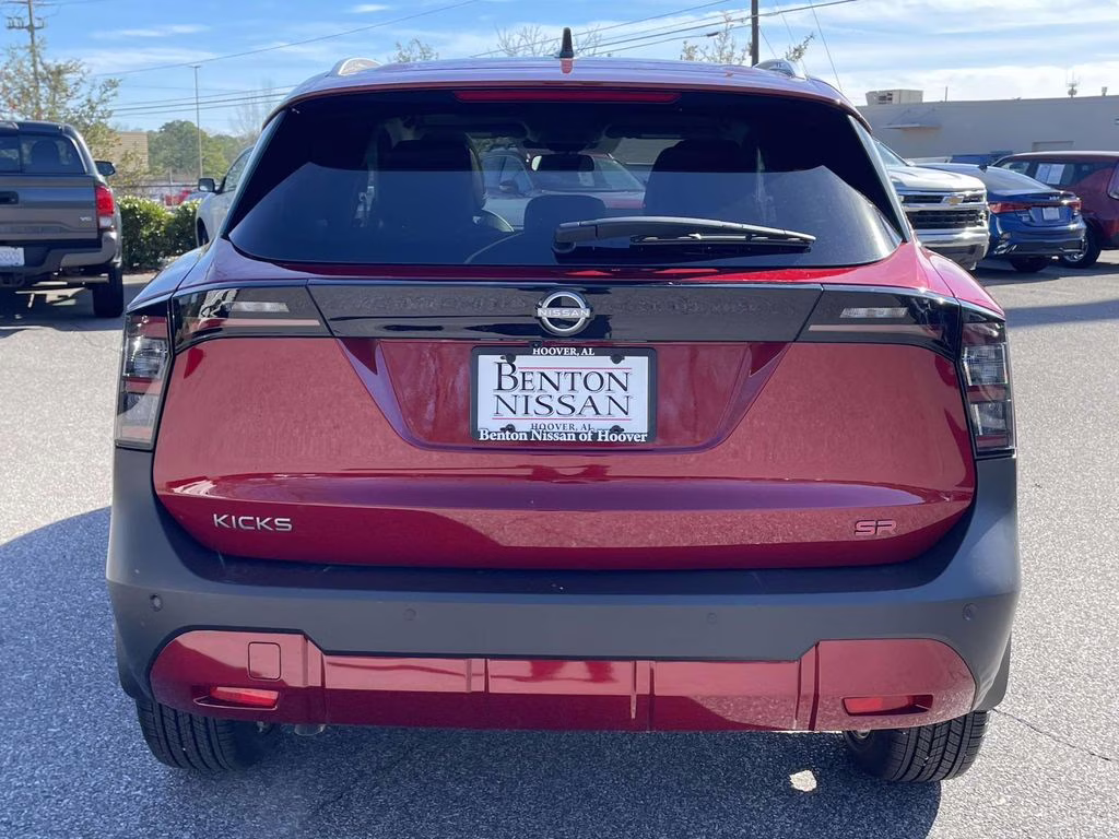2026 Scarlet Ember Tintcoat Nissan Kicks SR FWD SUV