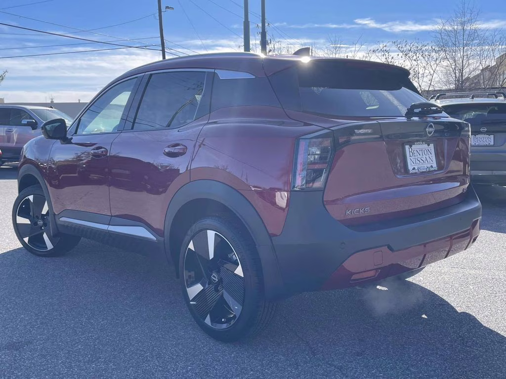 2026 Scarlet Ember Tintcoat Nissan Kicks SR FWD SUV