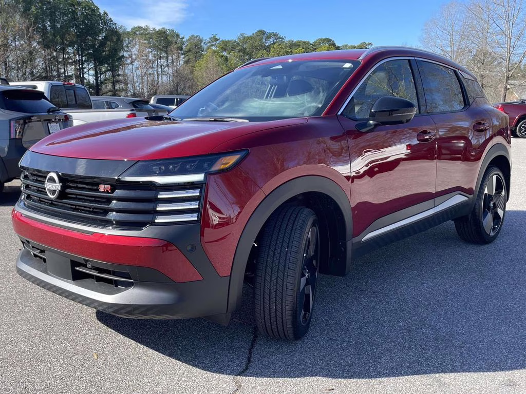 2026 Scarlet Ember Tintcoat Nissan Kicks SR FWD SUV