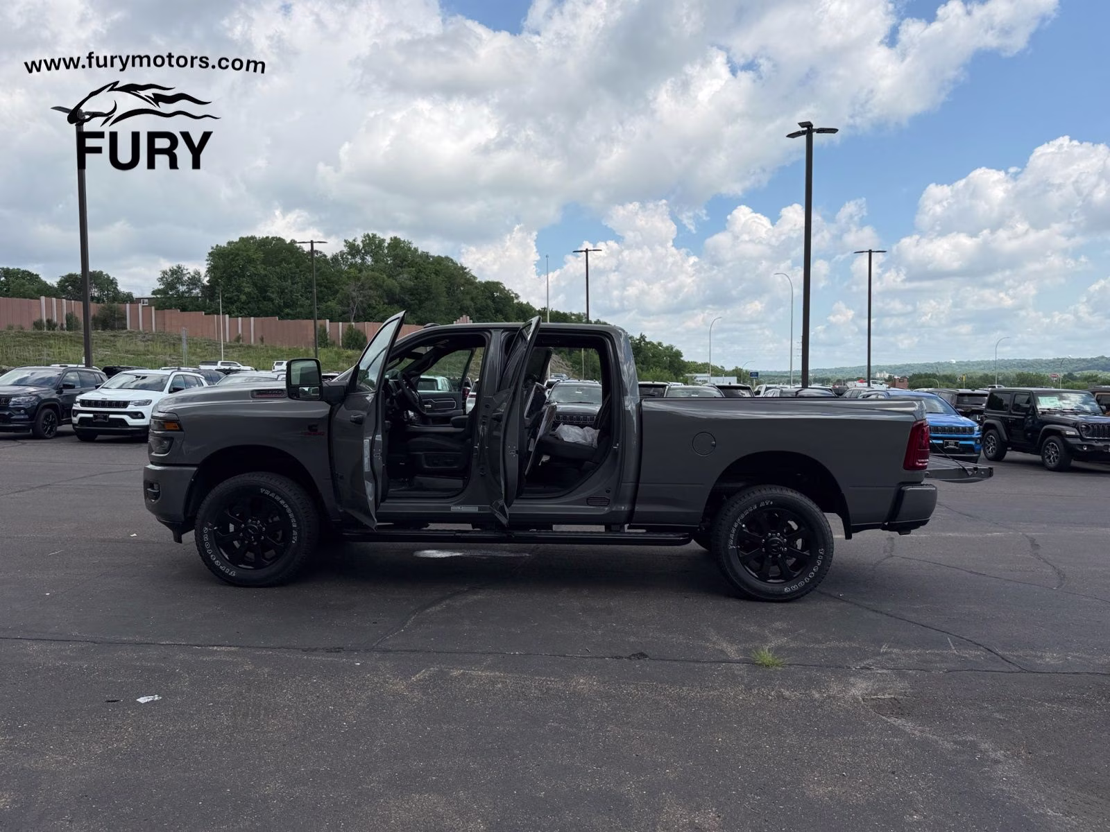 2026 Ceramic Gray Clearcoat Ram 2500 Big Horn 4X4 Truck