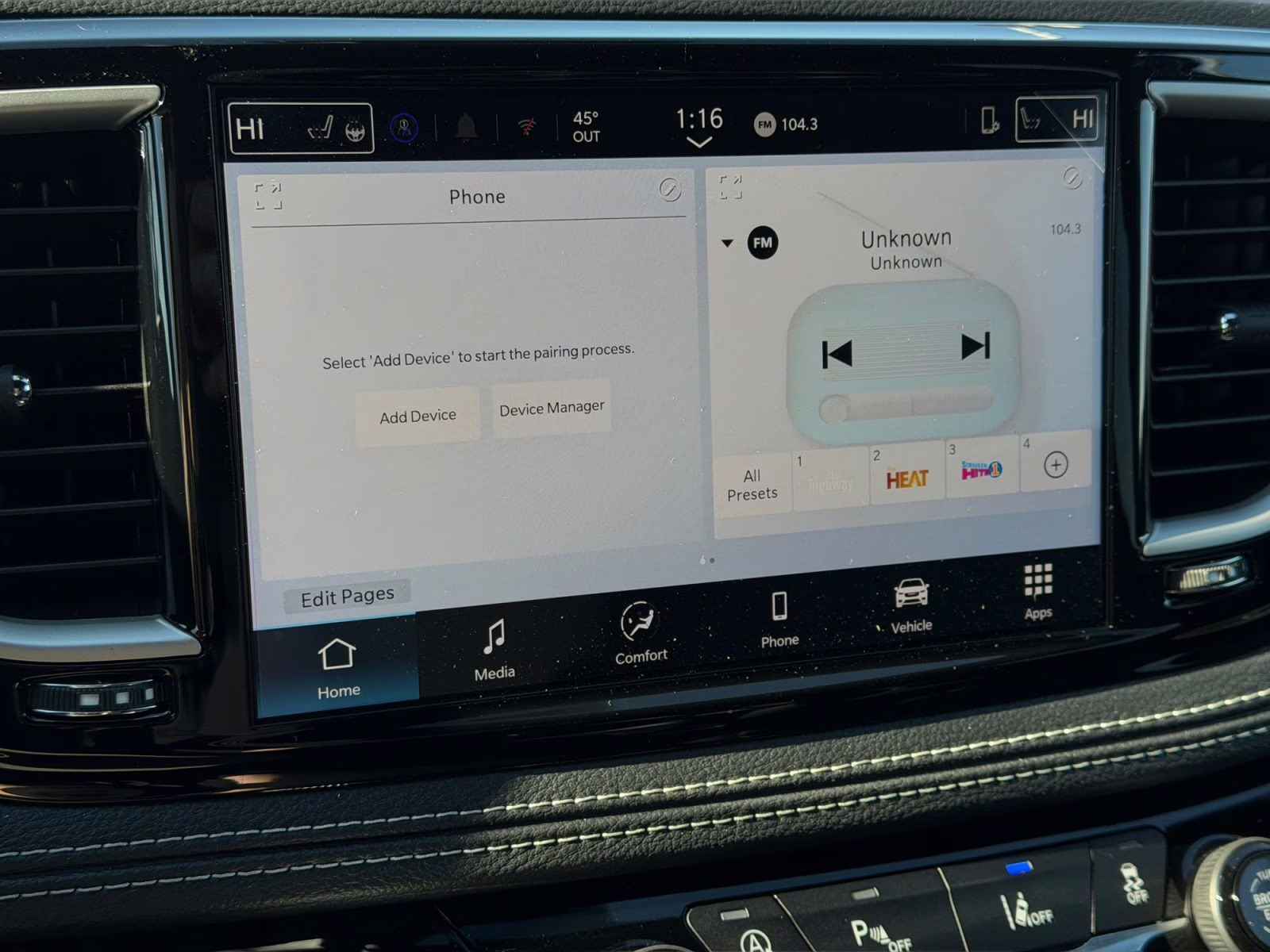 2026 Bright White Clearcoat Chrysler Pacifica Select AWD Van