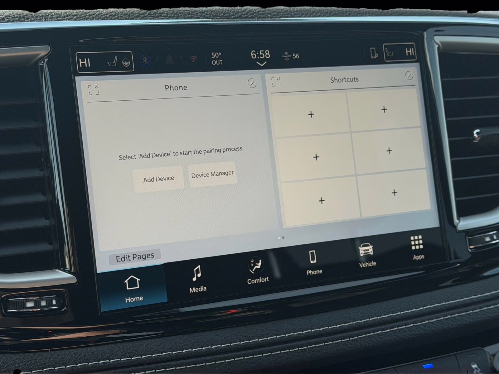 2026 Bright White Clearcoat Chrysler Pacifica Select AWD Van