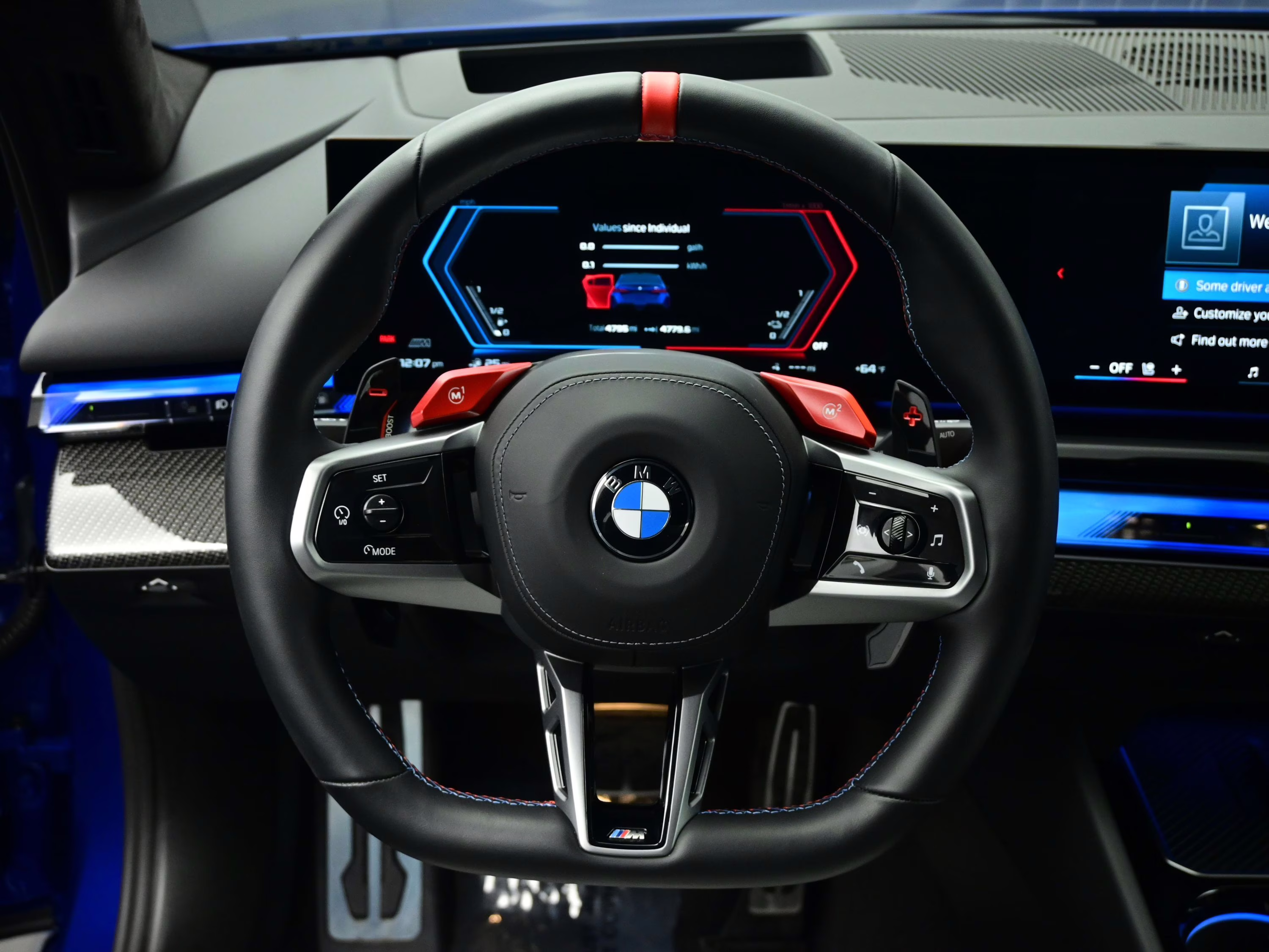 2025 Marina Bay Blue Metallic BMW M5 Base AWD Sedan