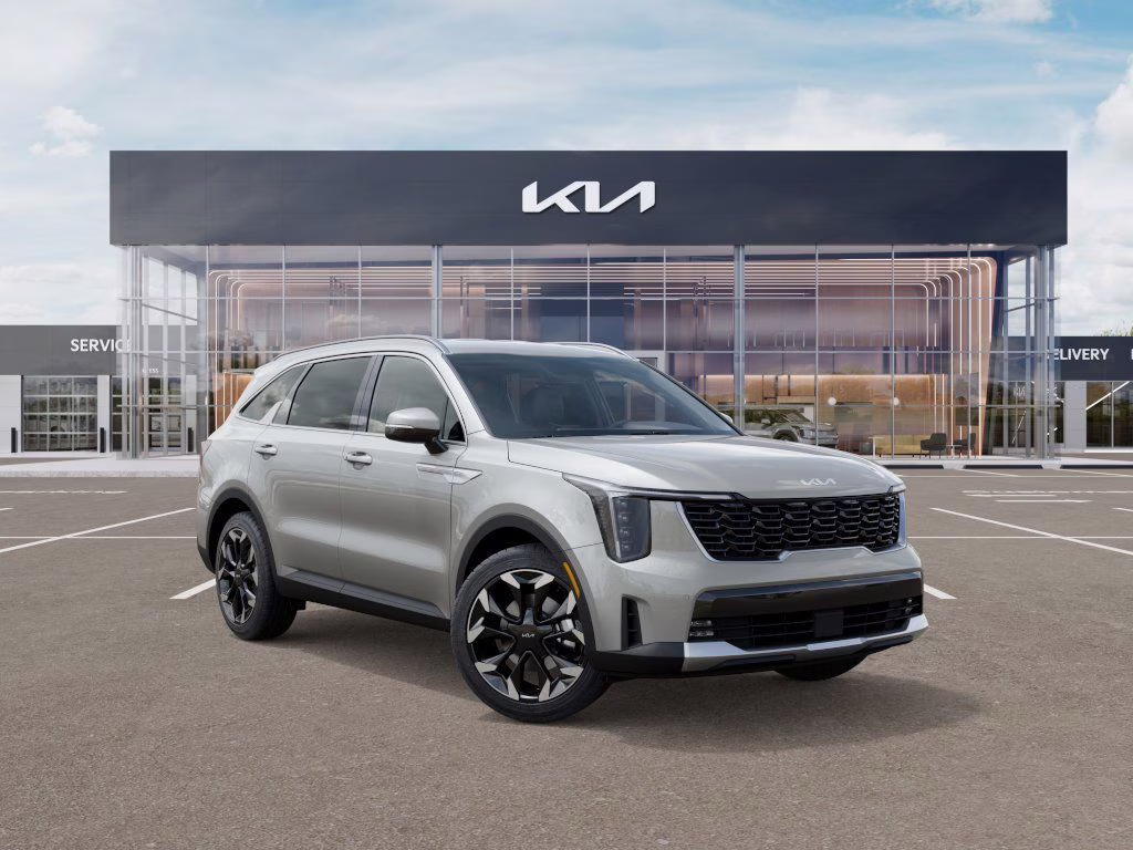 2026 Ivory Silver Kia Sorento EX FWD SUV