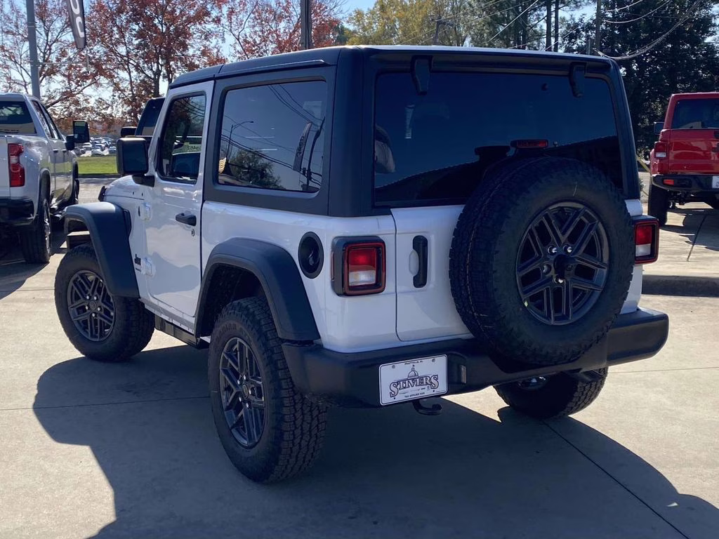 2026 Bright White Clearcoat Jeep Wrangler Sport S 4X4 SUV