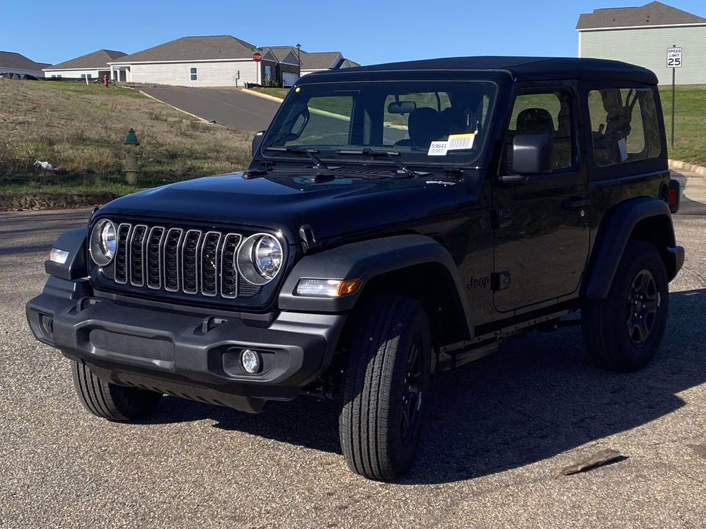 2026 Black Clearcoat Jeep Wrangler Sport 4X4 SUV