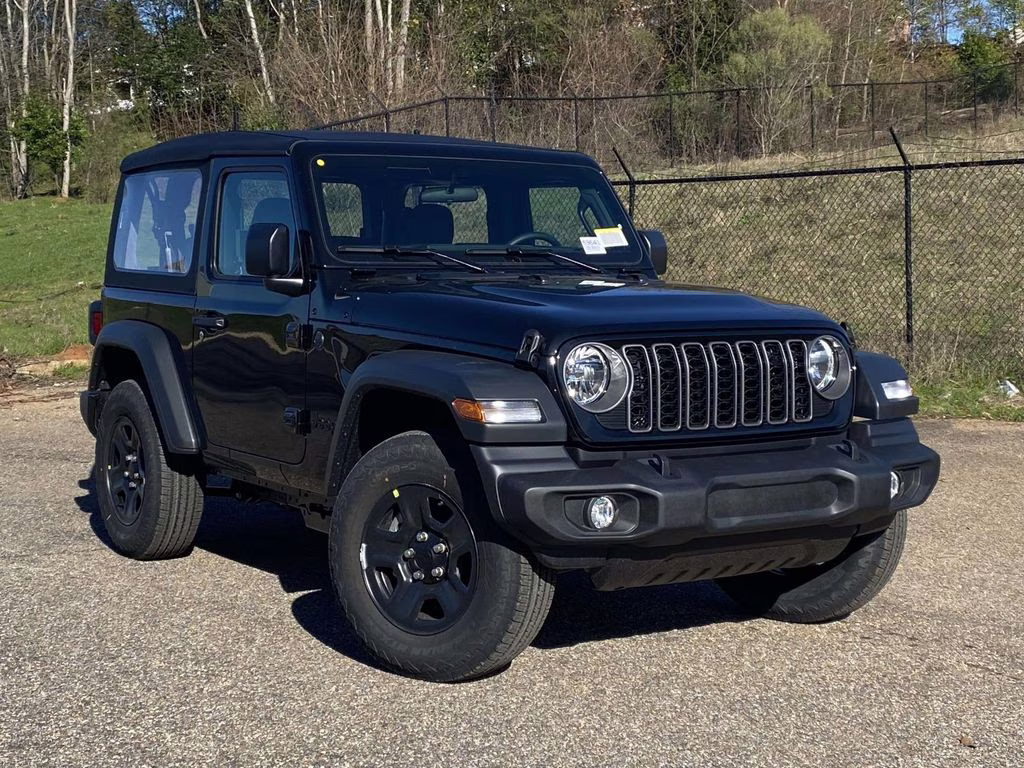 2026 Black Clearcoat Jeep Wrangler Sport 4X4 SUV