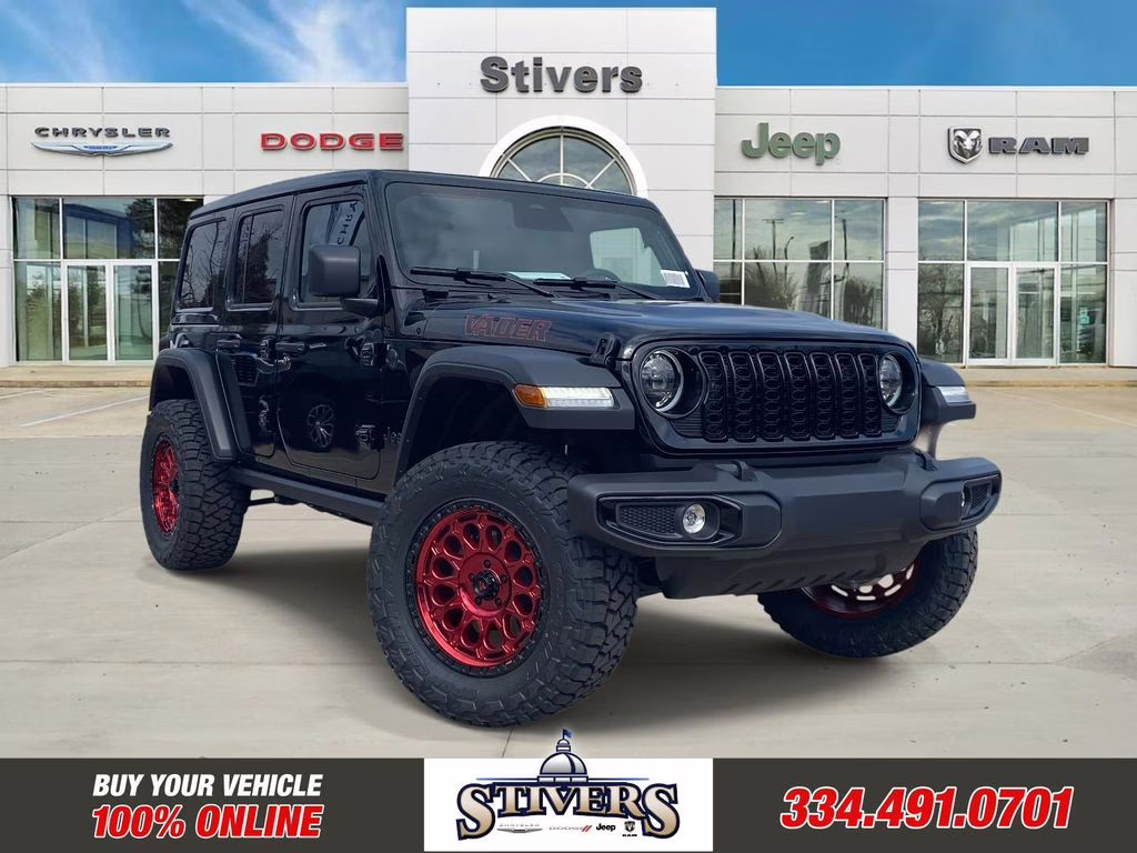 2026 Black Clearcoat Jeep Wrangler Willys 4X4 SUV