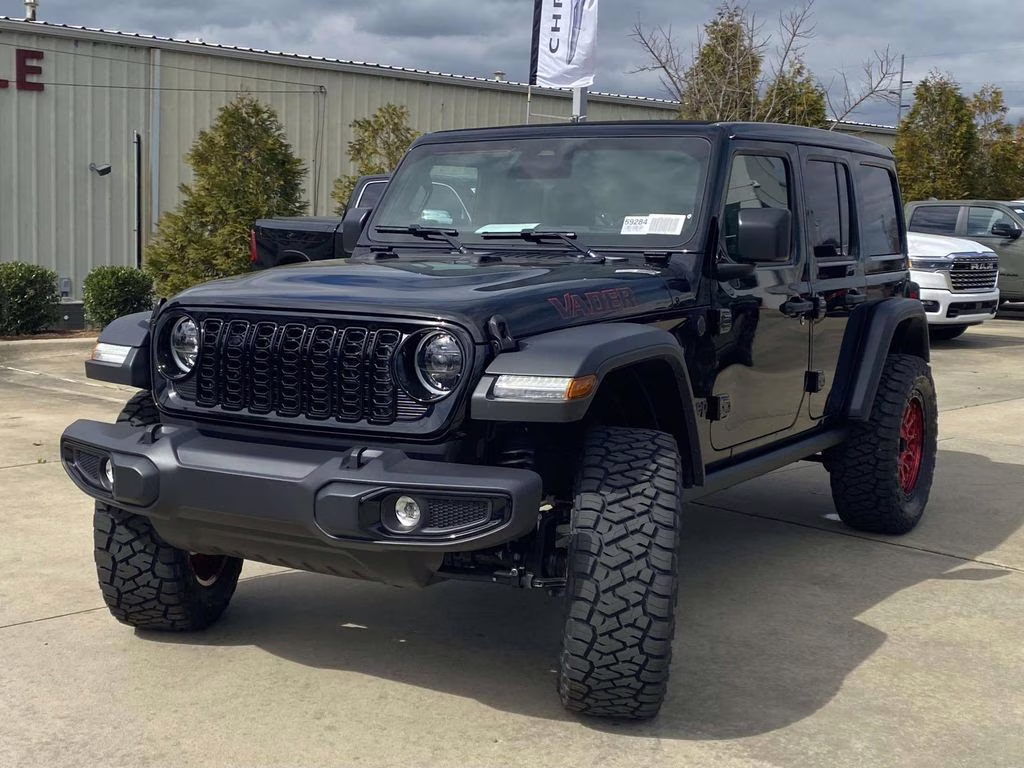 2026 Black Clearcoat Jeep Wrangler Willys 4X4 SUV