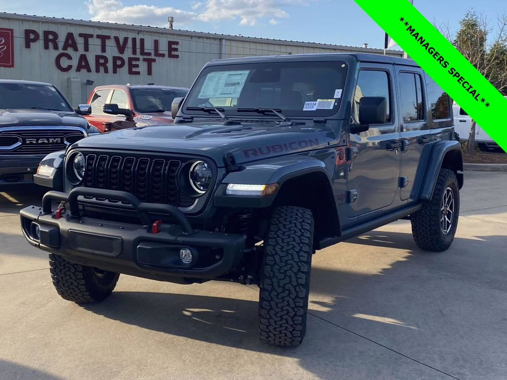 2026 Anvil Clear Coat Jeep Wrangler Rubicon 4X4 SUV