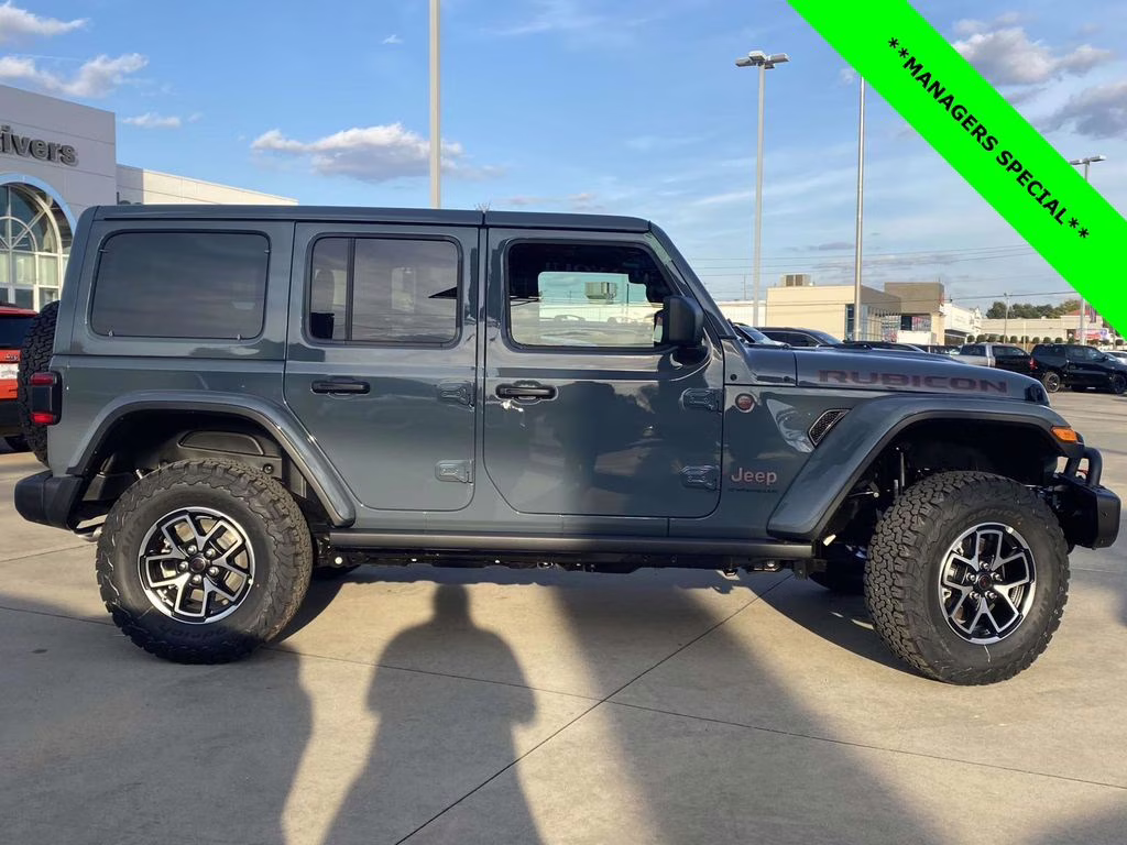 2026 Anvil Clear Coat Jeep Wrangler Rubicon 4X4 SUV