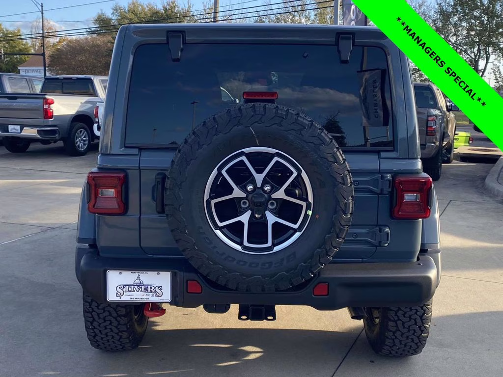 2026 Anvil Clear Coat Jeep Wrangler Rubicon 4X4 SUV