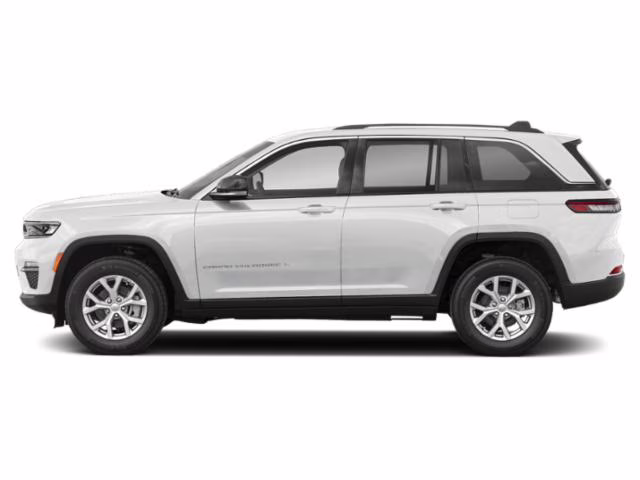 2025 Bright White Clearcoat Jeep Grand Cherokee Laredo RWD SUV