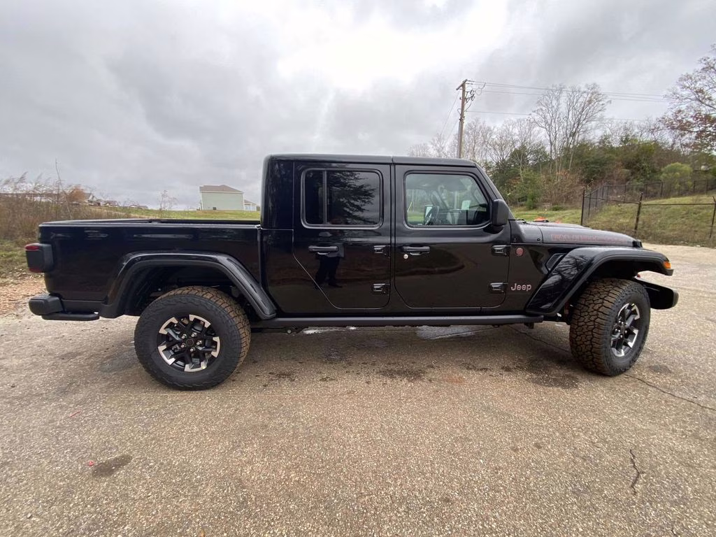 2026 Black Clearcoat Jeep Gladiator Rubicon 4X4 Truck