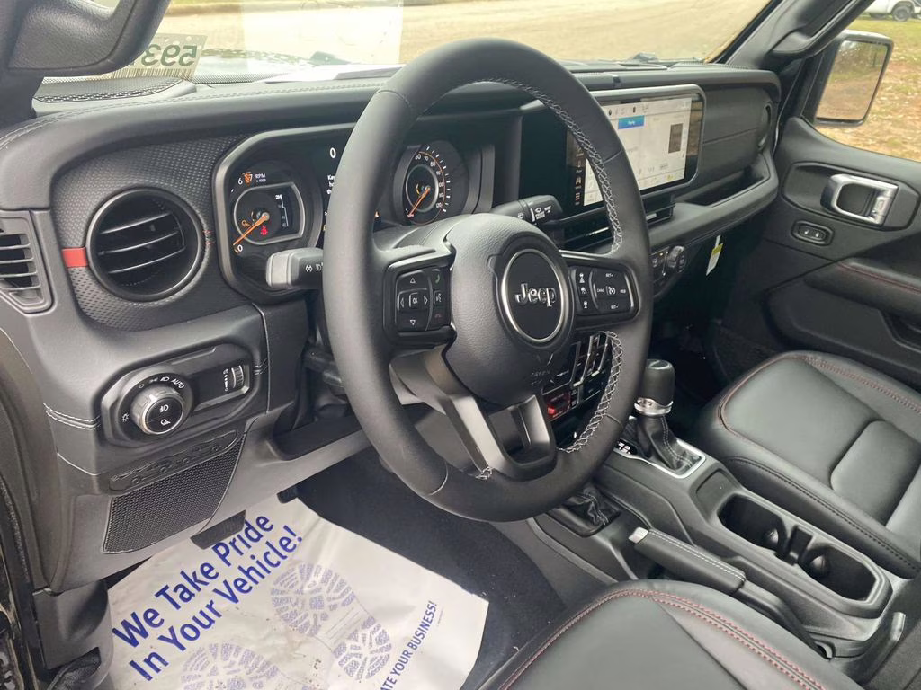 2026 Black Clearcoat Jeep Gladiator Rubicon 4X4 Truck