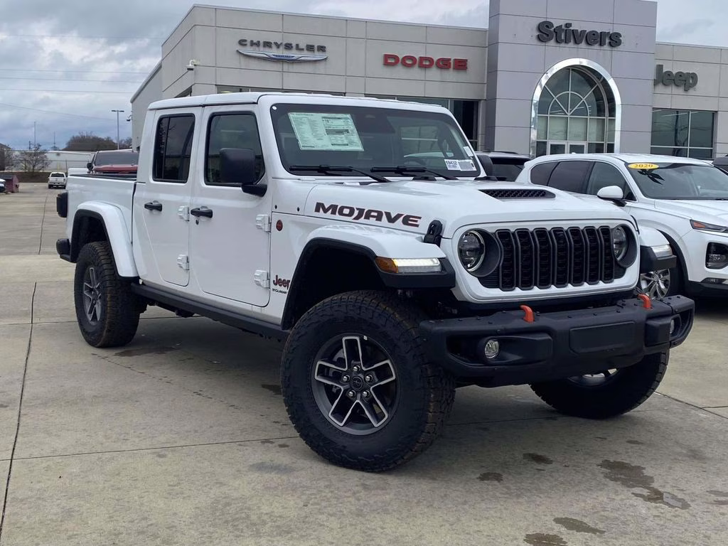 2026 Bright White Clearcoat Jeep Gladiator Mojave X 4X4 Truck