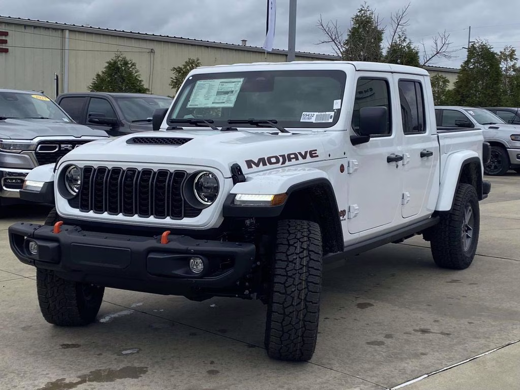 2026 Bright White Clearcoat Jeep Gladiator Mojave X 4X4 Truck