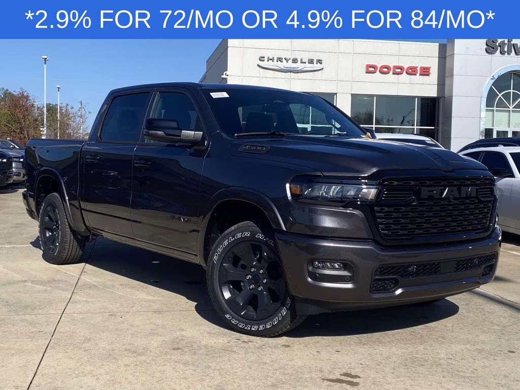 2026 Granite Crystal Metallic Clearcoat Ram 1500 Big Horn/Lone Star 4X4 Truck