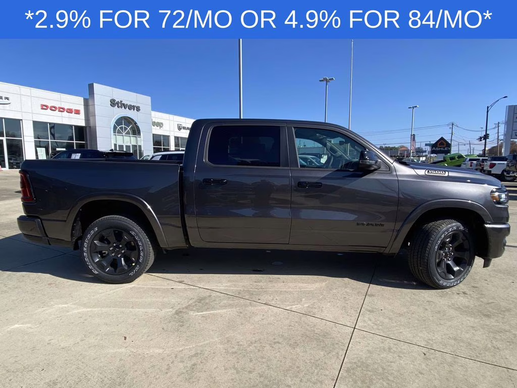 2026 Granite Crystal Metallic Clearcoat Ram 1500 Big Horn/Lone Star 4X4 Truck