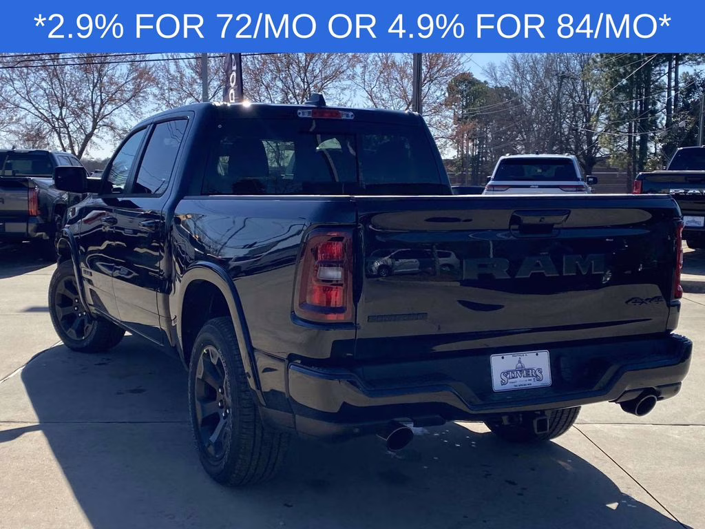 2026 Diamond Black Crystal Pearlcoat Ram 1500 Big Horn/Lone Star 4X4 Truck