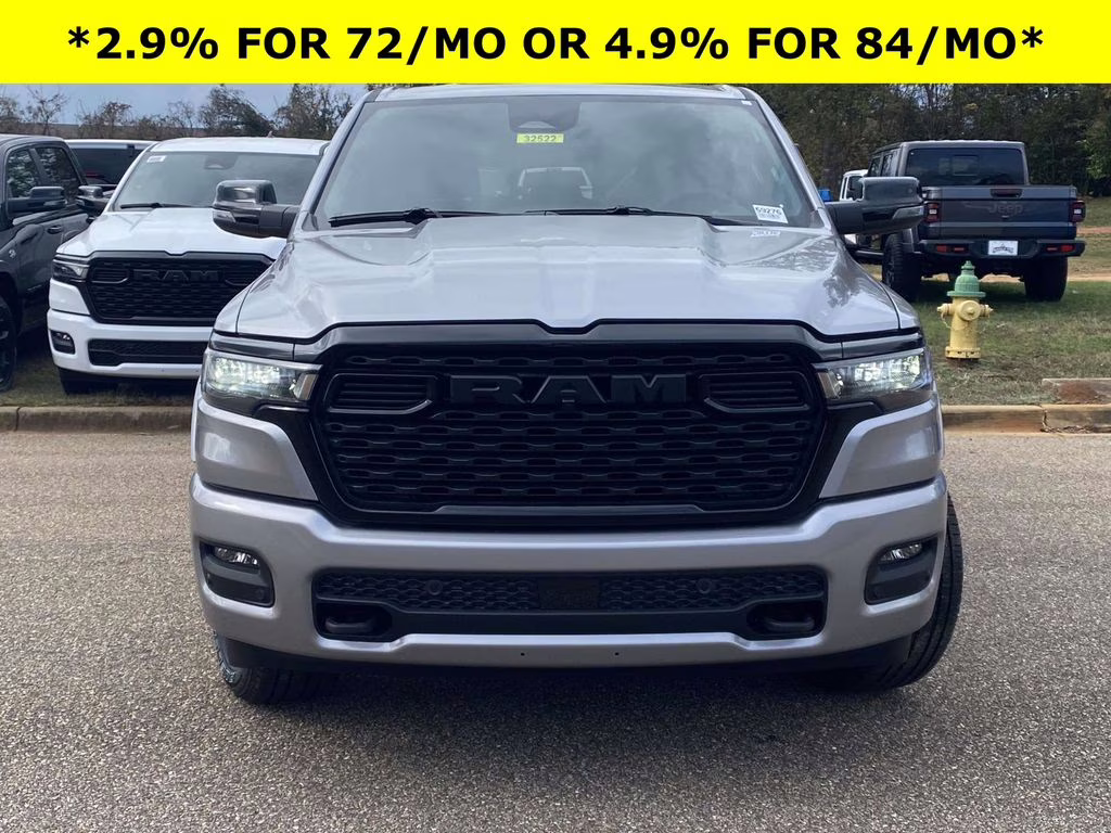 2026 Billet Silver Metallic Clearcoat Ram 1500 Big Horn/Lone Star 4X4 Truck