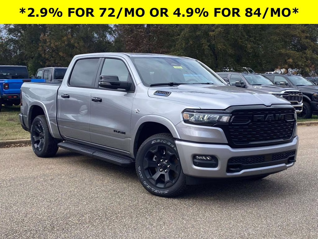 2026 Billet Silver Metallic Clearcoat Ram 1500 Big Horn/Lone Star 4X4 Truck