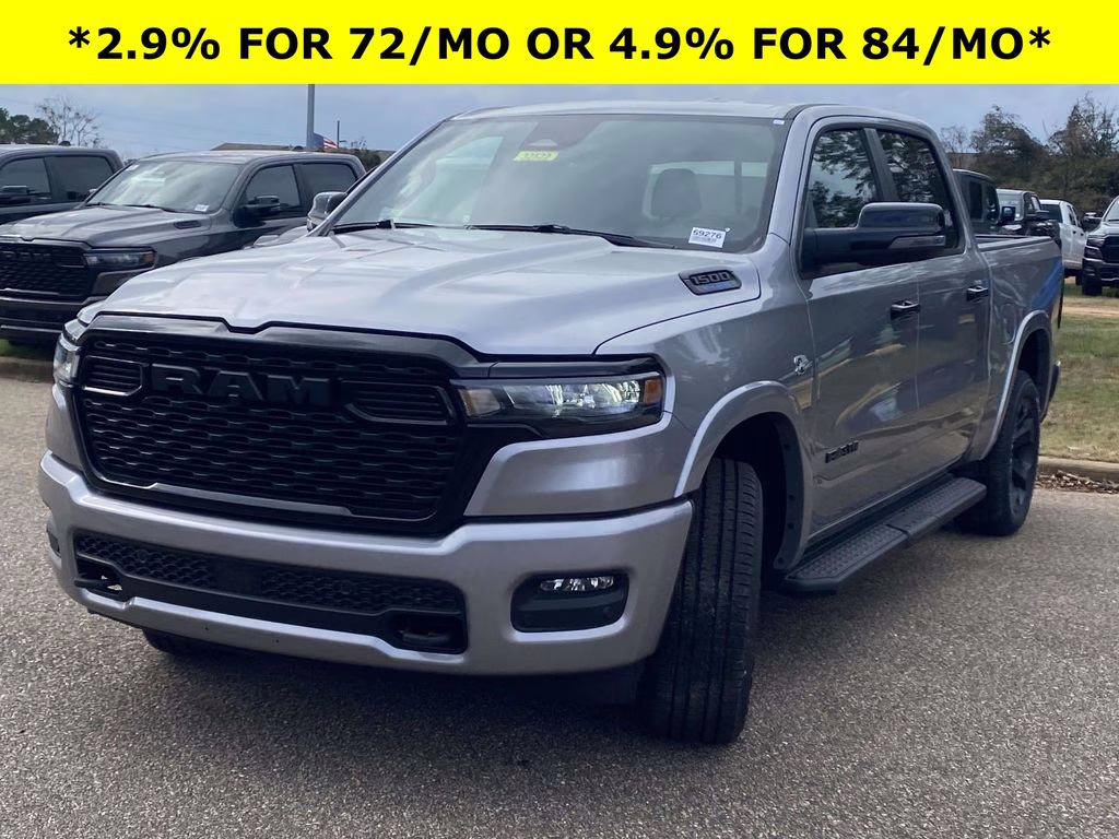 2026 Billet Silver Metallic Clearcoat Ram 1500 Big Horn/Lone Star 4X4 Truck