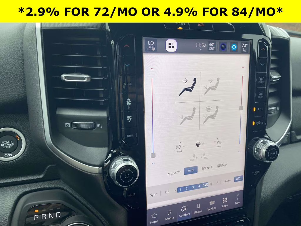 2026 Diamond Black Crystal Pearlcoat Ram 1500 Big Horn/Lone Star 4X4 Truck