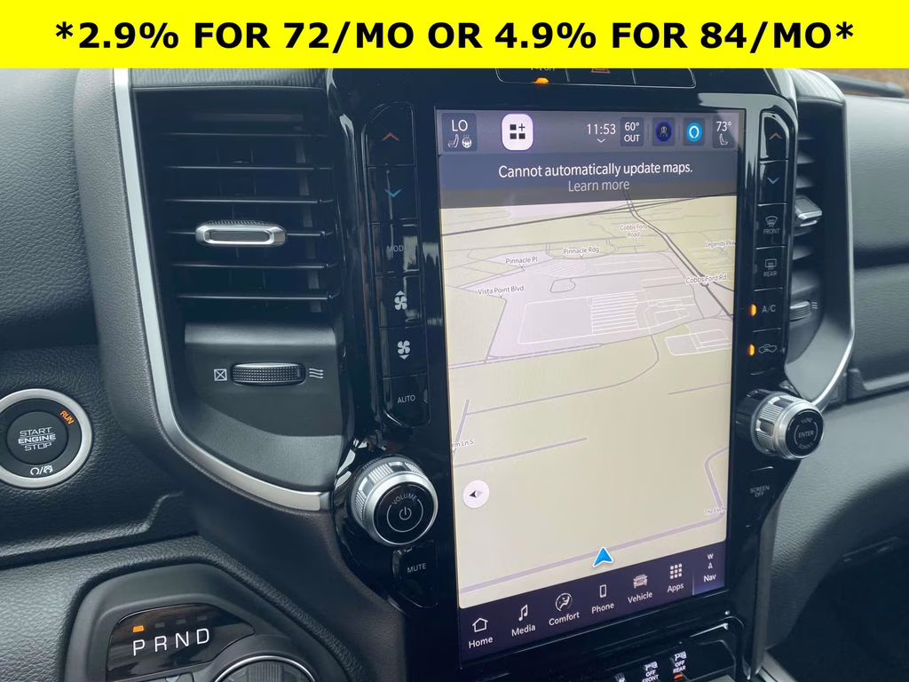 2026 Diamond Black Crystal Pearlcoat Ram 1500 Big Horn/Lone Star 4X4 Truck