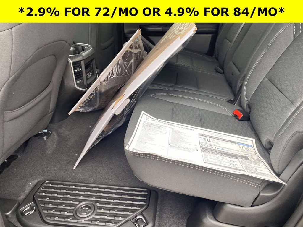 2026 Diamond Black Crystal Pearlcoat Ram 1500 Big Horn/Lone Star 4X4 Truck