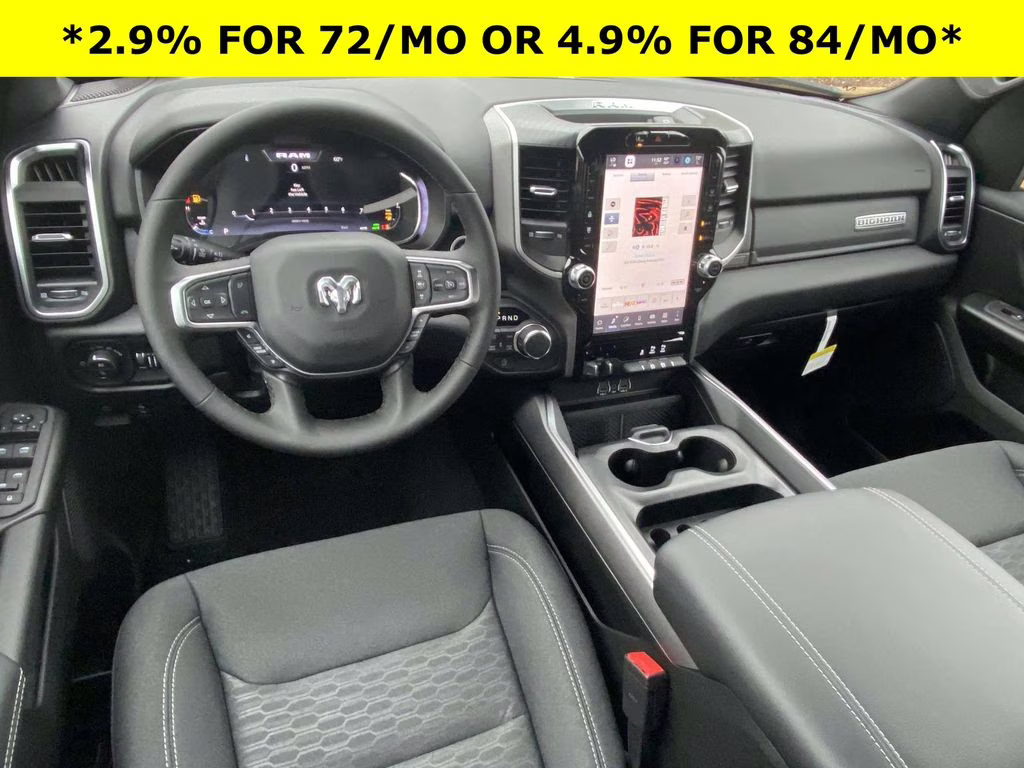 2026 Diamond Black Crystal Pearlcoat Ram 1500 Big Horn/Lone Star 4X4 Truck