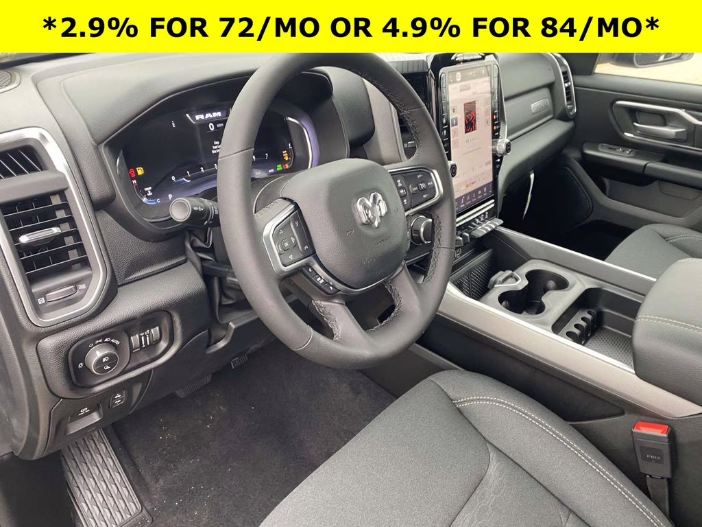 2026 Diamond Black Crystal Pearlcoat Ram 1500 Big Horn/Lone Star 4X4 Truck